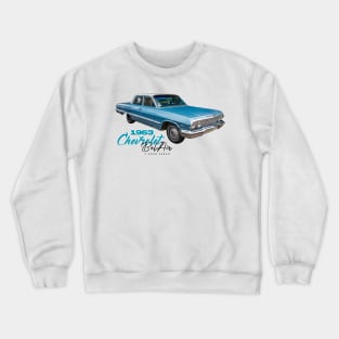 1963 Chevrolet Bel Air 4 Door Sedan Crewneck Sweatshirt